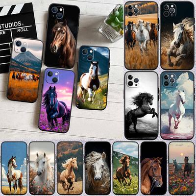 MH57 Fine Horse Case for Samsung A06 A35 A25 A24 A15 A05S A05 M55 M35 M15 A02 A12 A13 A10 A16 A20 A30 A22 A31 A32 A33 A42 A50