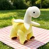 Soft Plush Toy Peeled Banana Stuffed Animals Kawaii Brontosaurus Plush Doll  Gift