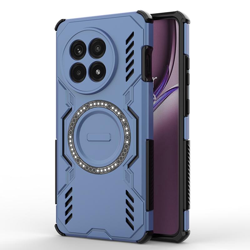 Solid Armor Protective Heat Dissipation Phone Case For Oneplus 13 13R Cover Magnetic Shockproof Shell Fundas