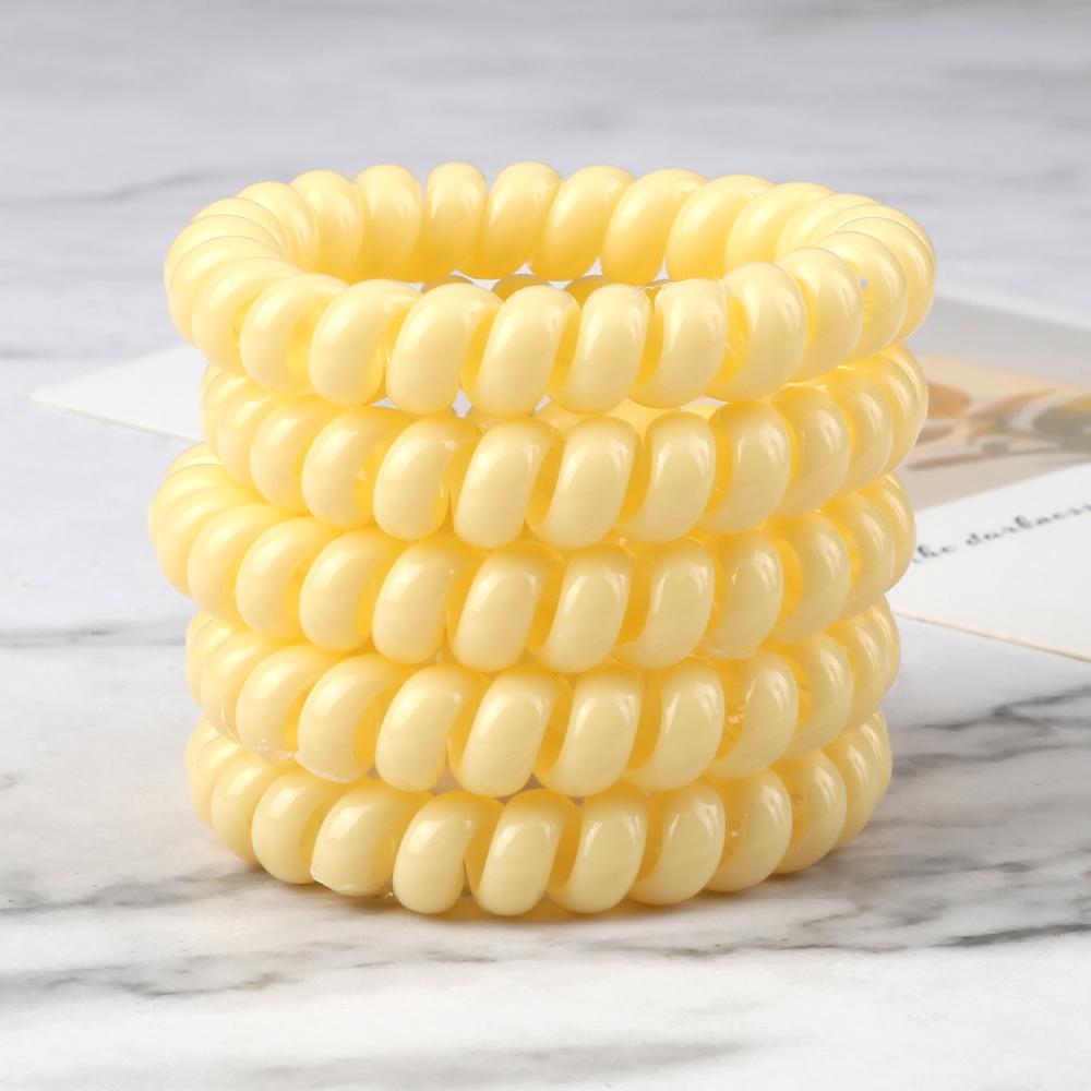 5 buc/set Elastic Culori Bomboane Fir de Telefon Simplu Benzi de Păr pentru Femei Coadă de Păr pentru Copii Fete Scrunchies Bandă de Păr Gumă Cadouri