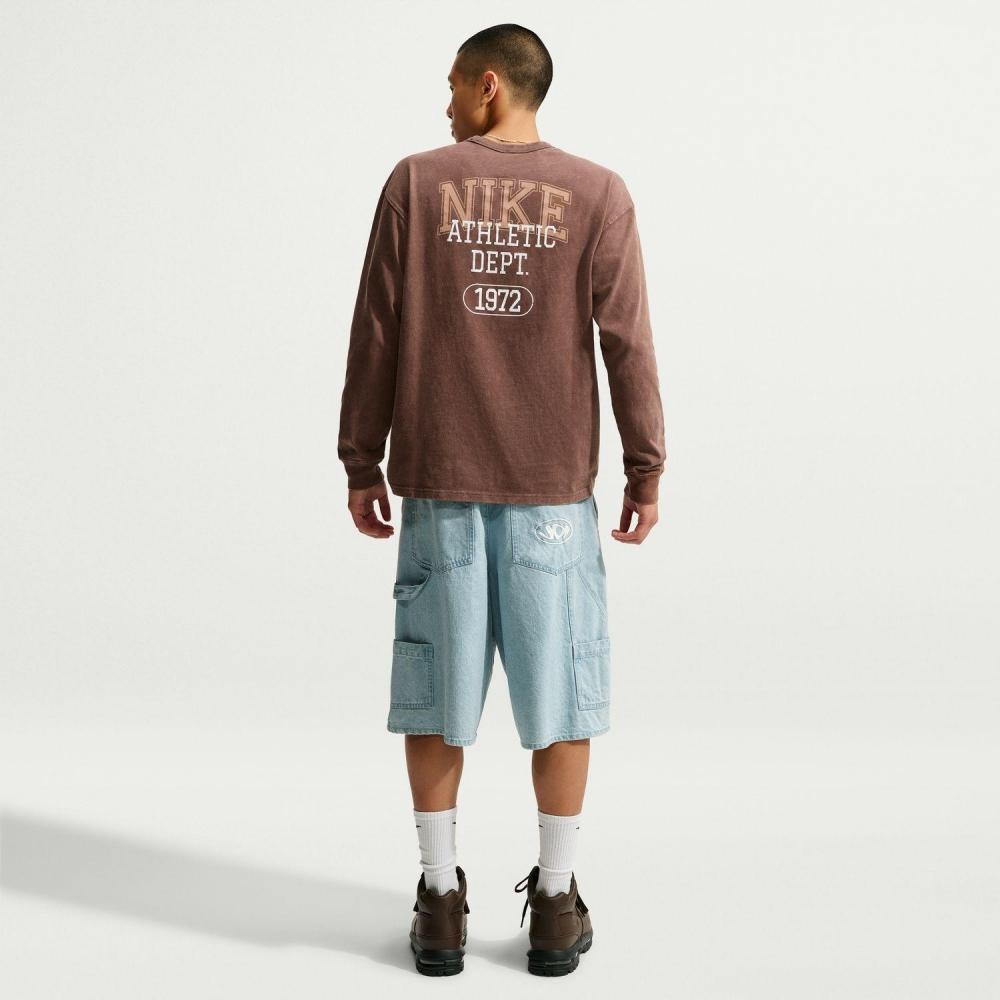 Nike Tkivy Vintage Graphic Ls Tee Light Chocolate 216ltchoc Iz4061