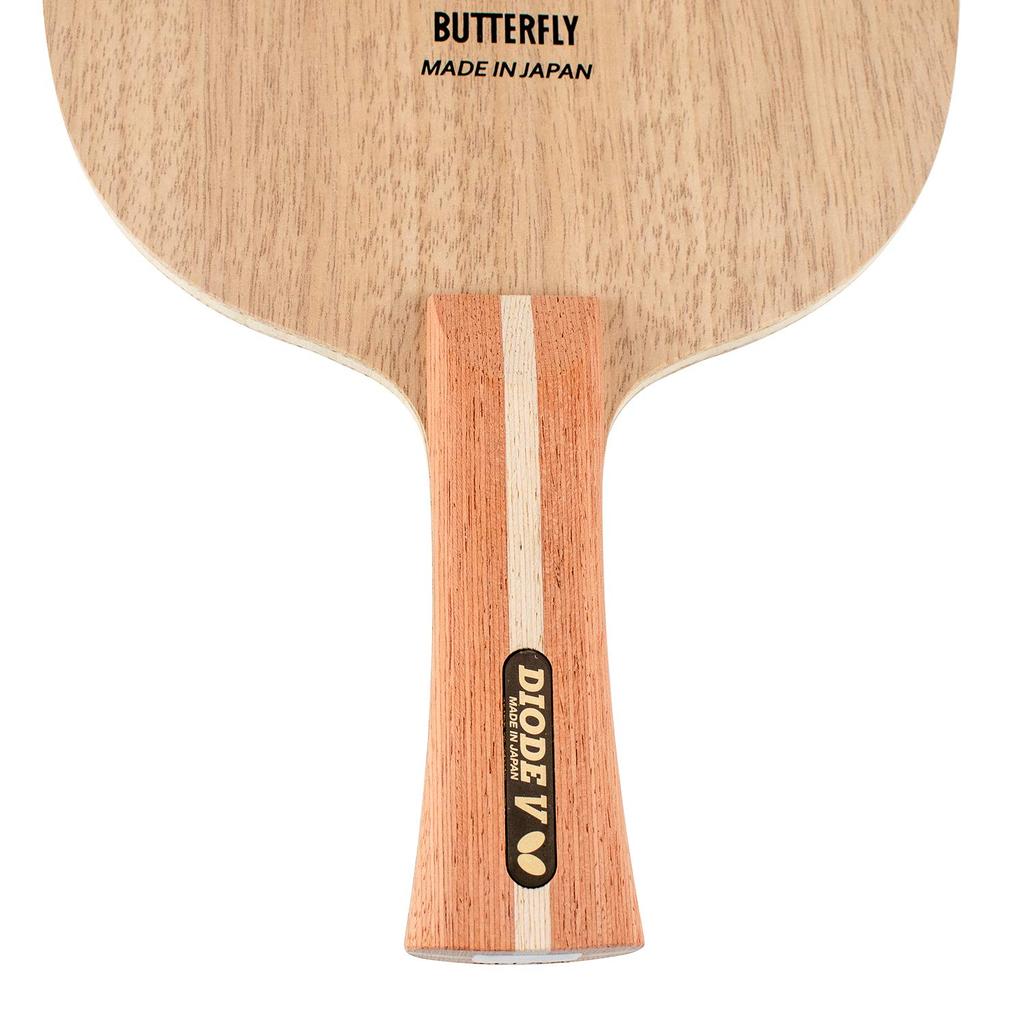 Rakietka do tenisa stołowego Butterfly Diode V Shakehand Cut 5 sztuk sklejka flare duża piłka kompatybilna 36961