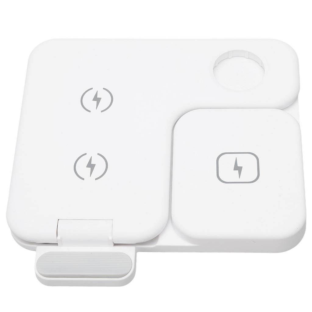 3 In 1 Fast Charging Station Qi Certification Multifunction 15W Folding Wireless Charger for