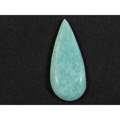 16X37 MM Natural Amazonite Pear Crytsal Cabochon Loose Gemstone Reiki 21Cts. SK-2888