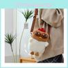 Cute Cackling Chicken Plush Crossbody Bag With Phone Compartment For Kids And Teens
