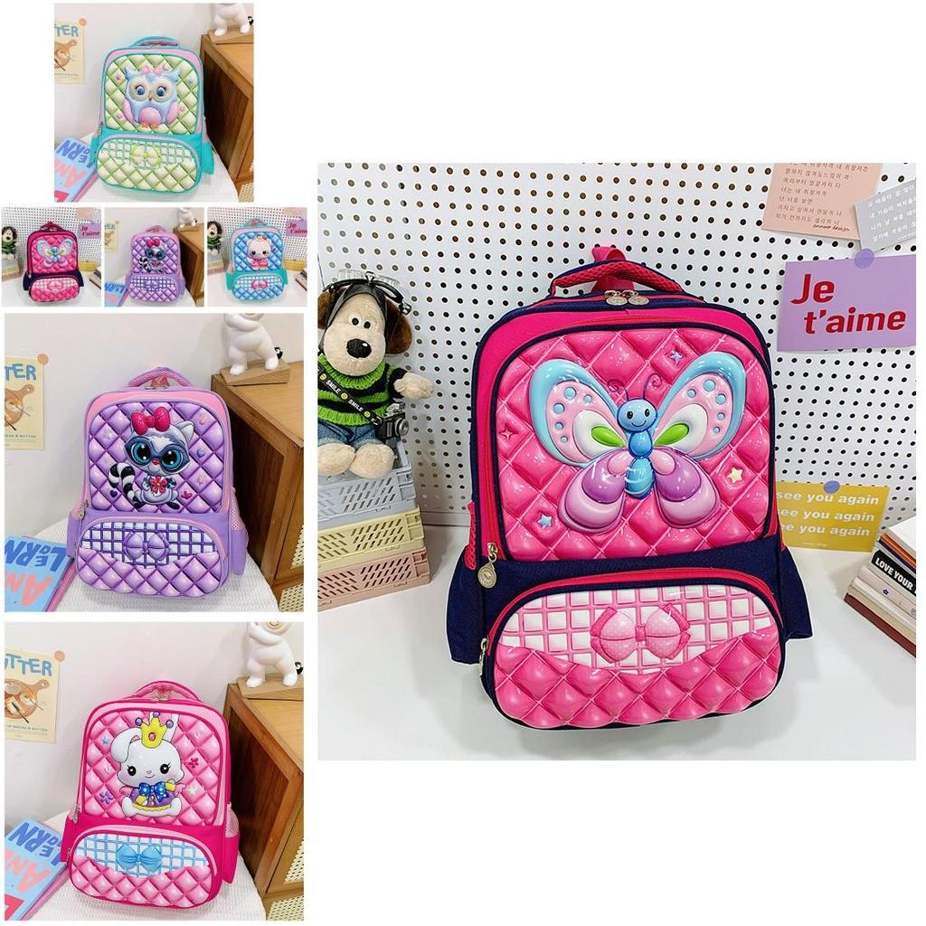 Adorable Durable Nylon Cartoon Anime Backpack With Comfortable Shoulder Straps