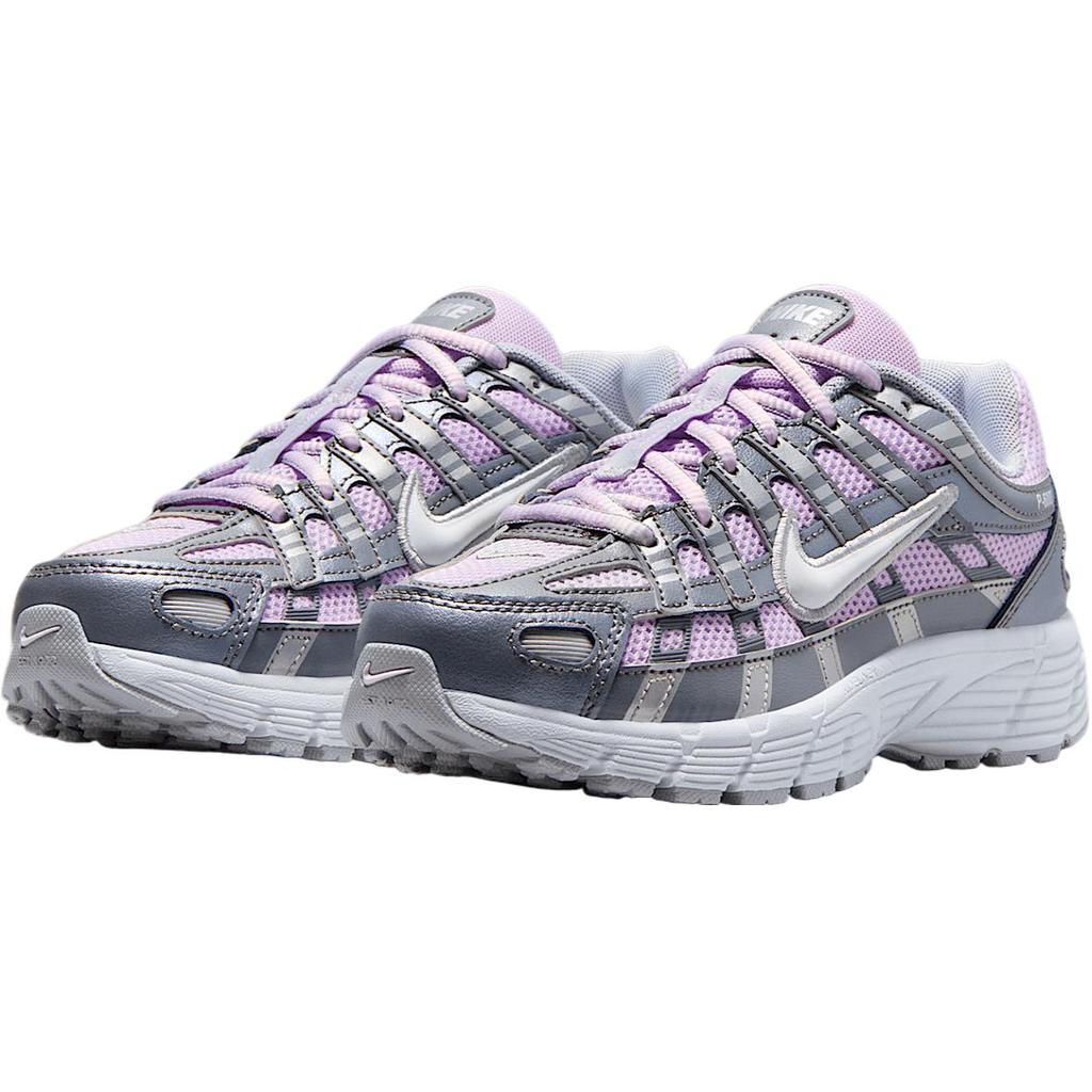 Nike P-6000 GS Doll Smoke Grey Metallic Silver White HV5064-500