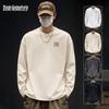 Mark Fairwhale Men's Loose Fit Cotton Long-Sleeve T-Shirt
