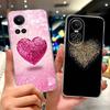 For Oppo Reno 10 5G Case CPH2531 Luxury Fashion Painted Cover Soft Slim Phone Case For Oppo Reno 10 Pro Plus Reno10 Pro+ 5G Bags