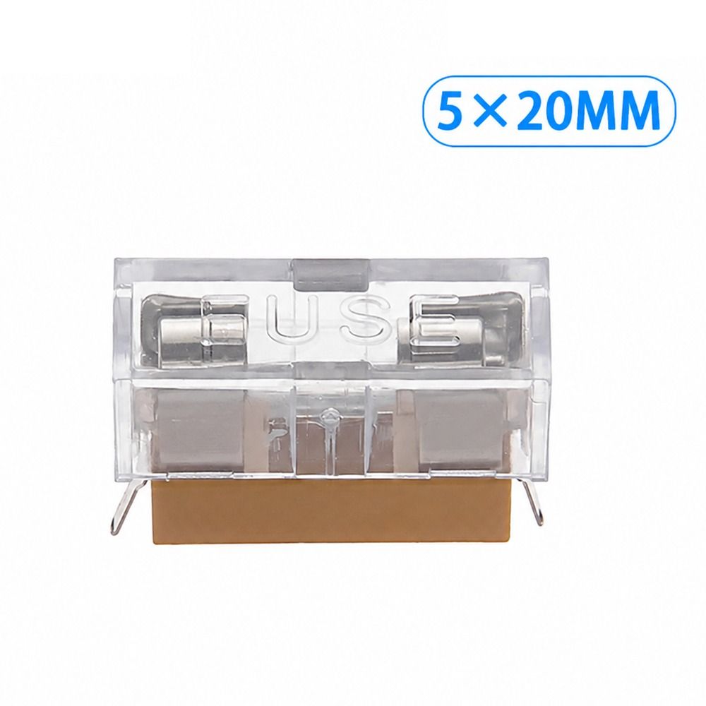 10Pcs/Set 5x20mm 6x30mm Glass Fuse Holder  for Automotive Applications Electrical Circuit Protection