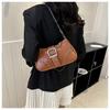 Retro Minimalist Shoulder Bag 2026 New Fashion Trendy Soft Faux Leather Armpit Bag for Women Commuter Crossbody Purse CLE
