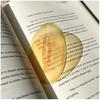 Delicate Transparent Acrylic Apple Bookmark Reading Mark Student Gift Premium Feeling Cute Grape Tomato Bookmarks