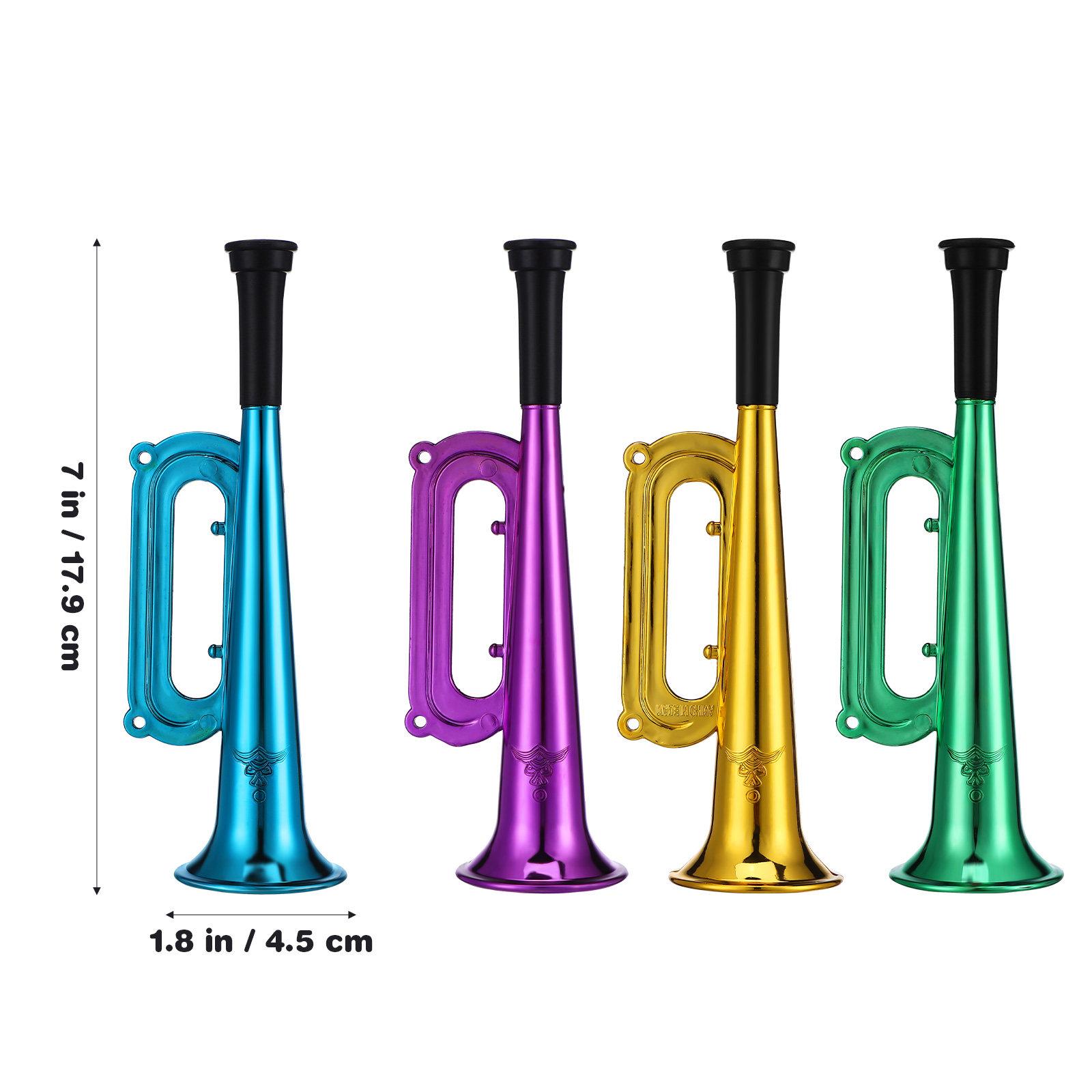 10 Pcs Cheerleading Noisemakers Children s Trumpet Cheering Trumpets Toys Compact Musical Horn Carnival Beginner Kids