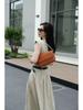 New Women’s Genuine Leather Chain Bag - High-End Spring/Summer Fashion Shoulder & Crossbody Underarm Bag