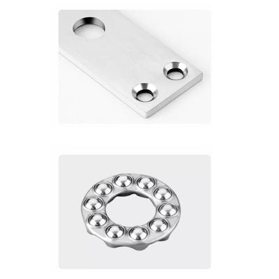 Wooden Door Hardware As Shown 360 Degree Hinges Flexible Compatibility Full Rotation Mechanism Noise Reduction Design