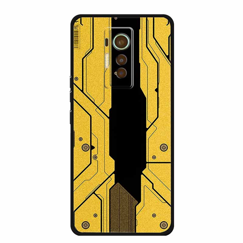 For Tecno Phantom X 2021 Case Luxury TPU Silicone Soft Cover Phone Cases for PhantomX 2021 AC8 Protection Cartoon Bumper Etui