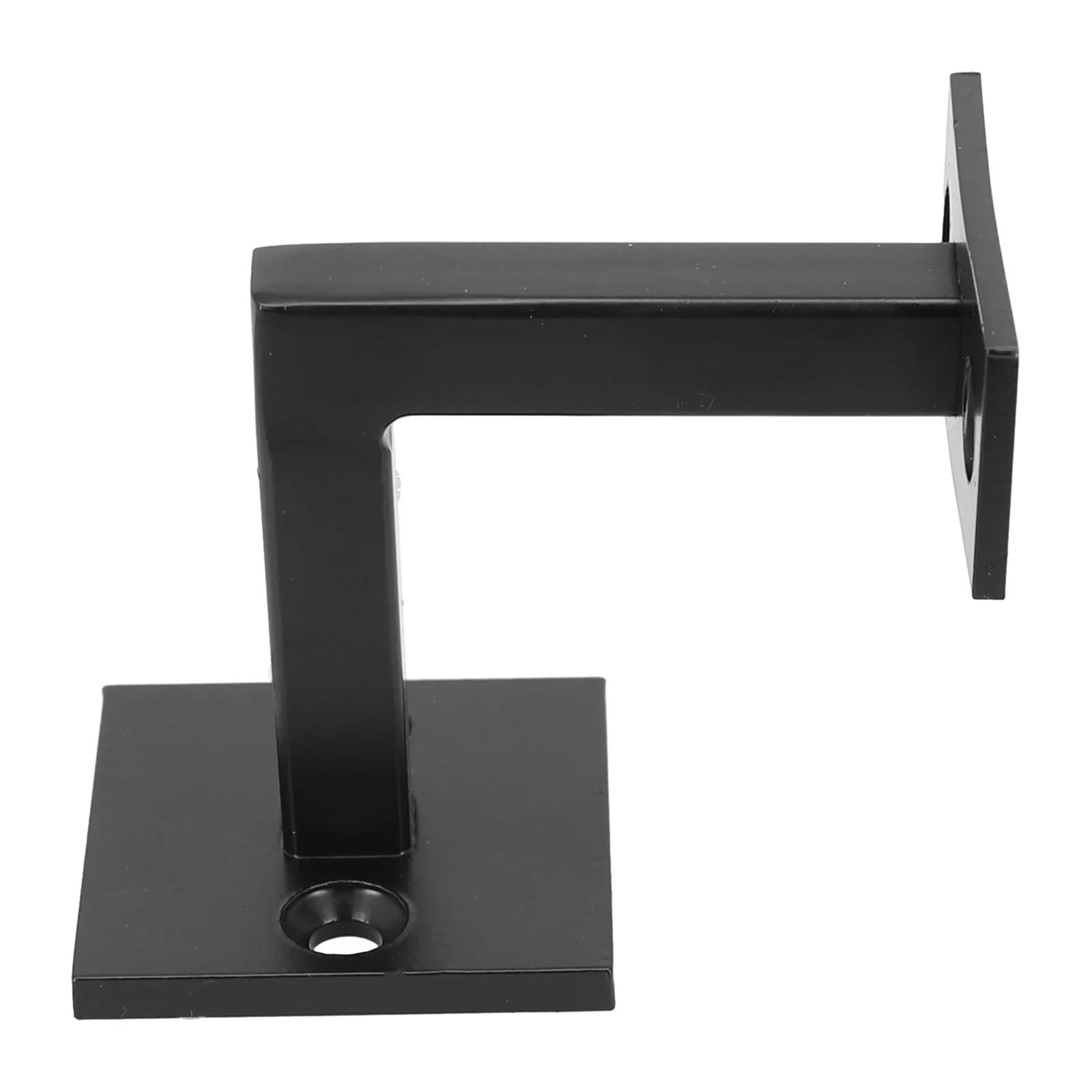 

Квадратний кронштейн поручня з нержавіючої сталі, настінний кронштейн для сходів, фіксована опора огорожі для внутрішнього та зовнішнього використання, апаратна частина black