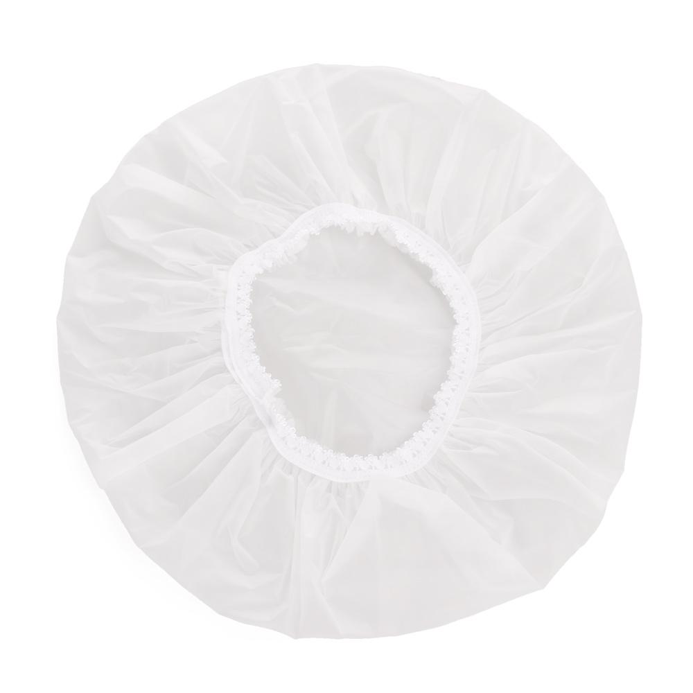 New Bathroom Supplies Salon Product Hair Protect Bathing Shower Cap Waterproof Hats Elastic Band
