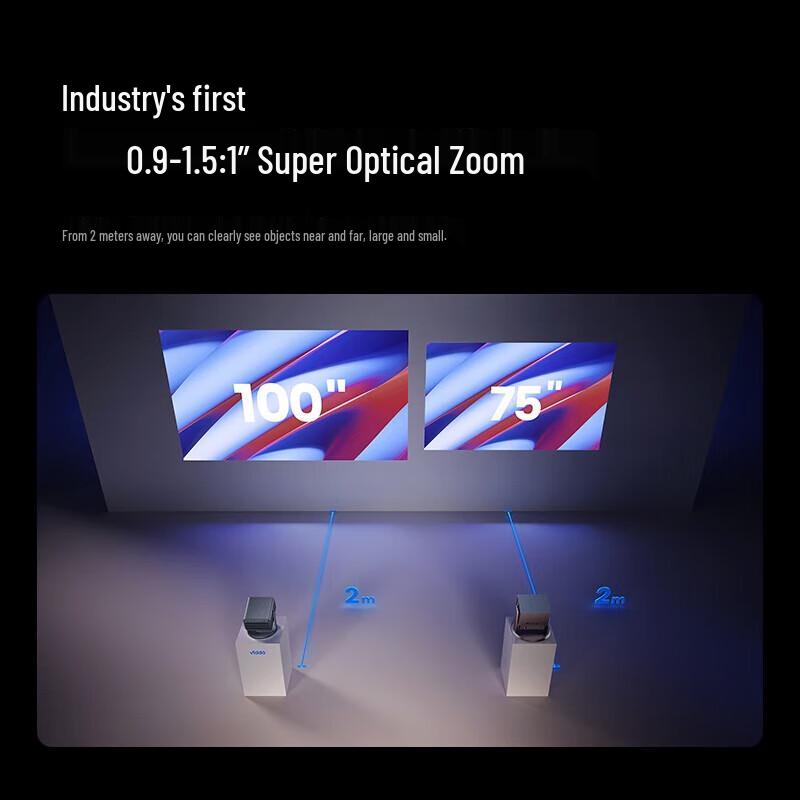

Hisense C2 Pro 4K UHD Triple Laser Projector with Dual Microphones (CN version)