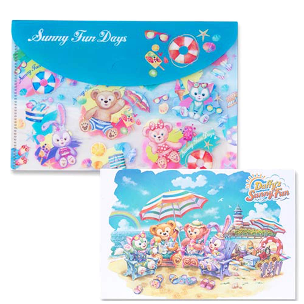 

Sunny Fan 2019 Открытка прозрачная Shellie May Gelatoni Stella Lou Disney Sea Limited Duffy s (с держателем)