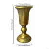 Pedestal Urn AntiqueStyle Vase with Base VintageInfluenced Tabletop for Wedding