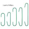 100 Pack Ornament Hooks for Christmas Ball Tree Hangers 2024 New Year Decoration