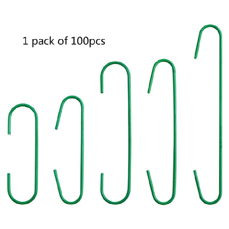 100 Pack Ornament Hooks for Christmas Ball Tree Hangers 2024 New Year Decoration