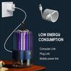 Small Mosquitoes Killer Lamp with Transparent Box Chargeable Bugs Trap Lamp for Living Room Home