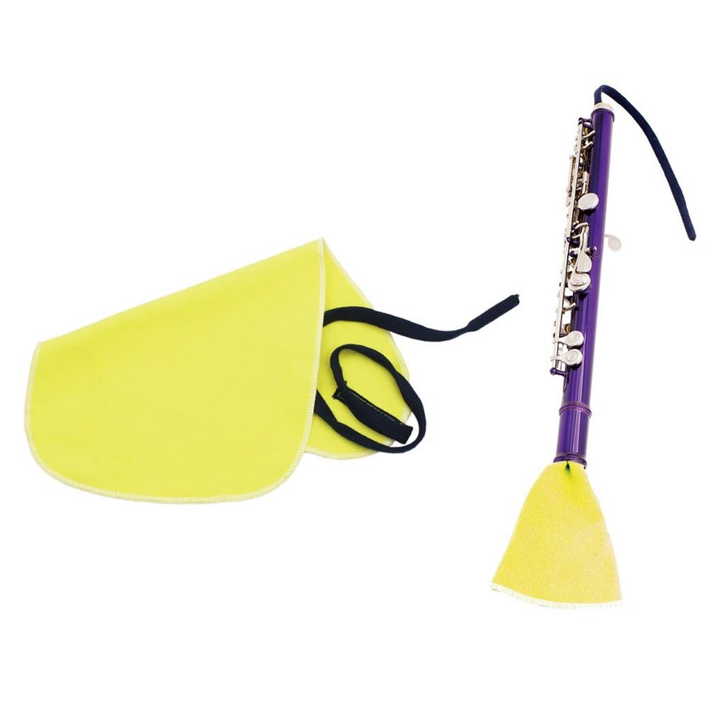 Sax Saxophone Cleaning Cloth Tube Inside Clean Rag Pull Through Cleaning Cloth Instrument Cleaner Swab for Inside Tube