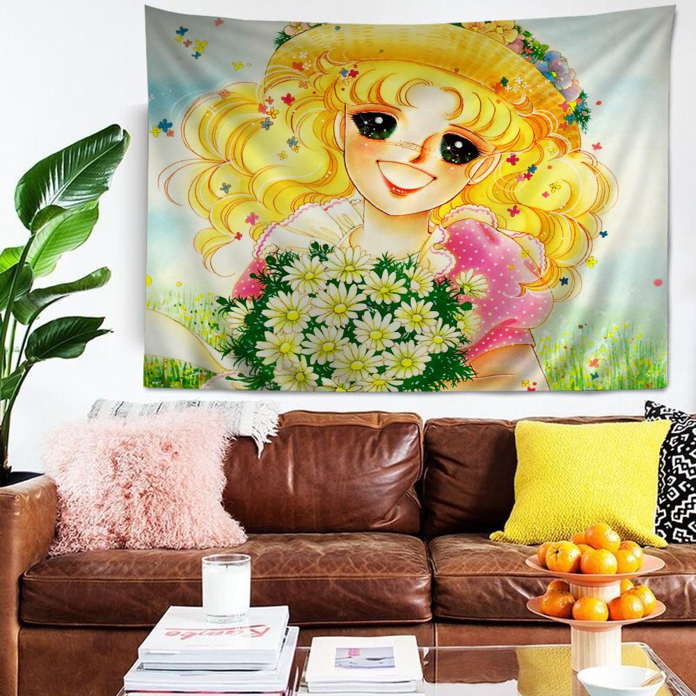 Anime Manga Candy DIY Wall Tapestry for Living Room Home Dorm Decor Wall Art Decor