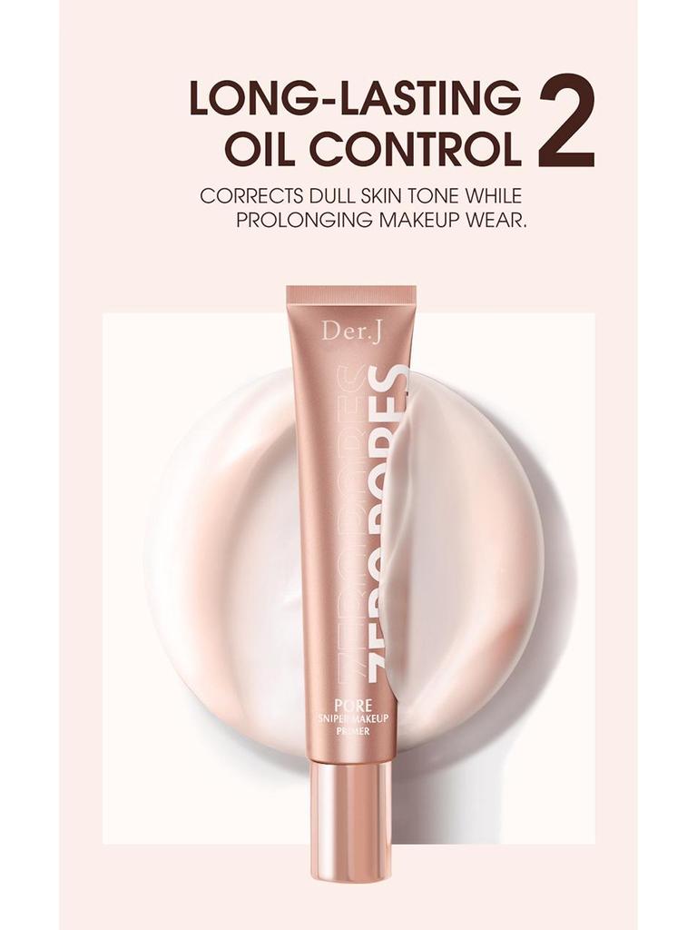 Cross-border Der.J Anti-Pore Soft Focus Primer & Concealer for Invisible Pores - Long-Lasting, Non-Transfer Makeup Powder