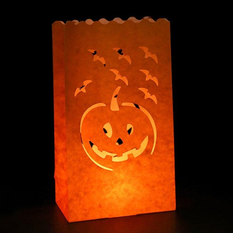 Buy White Luminary Bags With Hearts, Flame Resistant Candle Bags, Tea Light Luminaries For