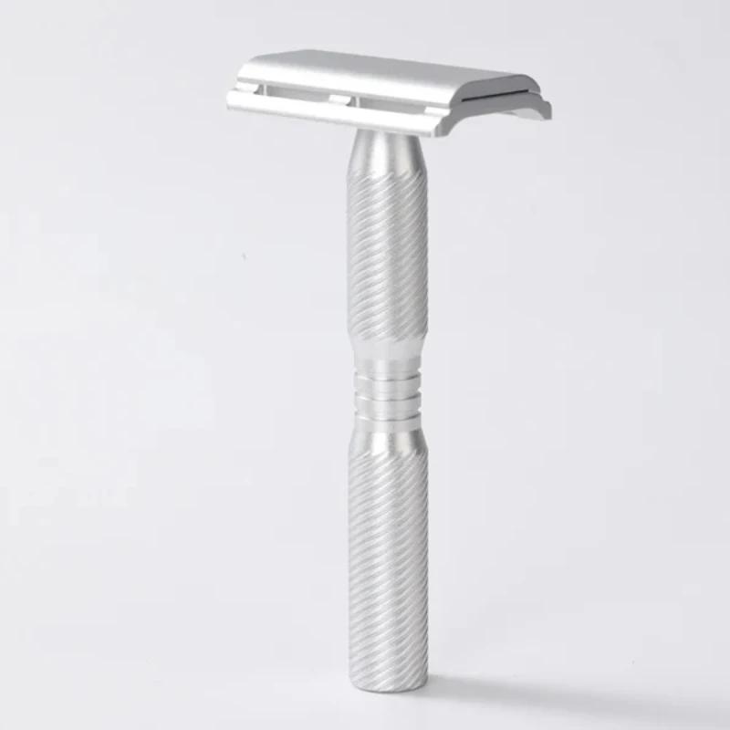 YAQI Призрак (Алюминиевая версия) Легкая безопасная бритва с зазором лезвия 0,7 мм обеспечивает точное и эффективное бритье для мужчин