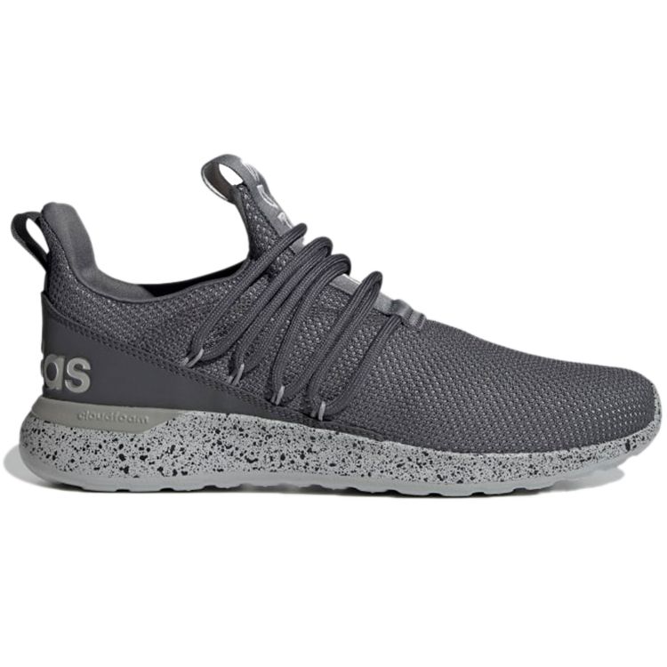 Adidas Lite Racer Adapt 3.0 Grey Speckled Unisex Sneakers Grey-Six Core-Black FZ0953
