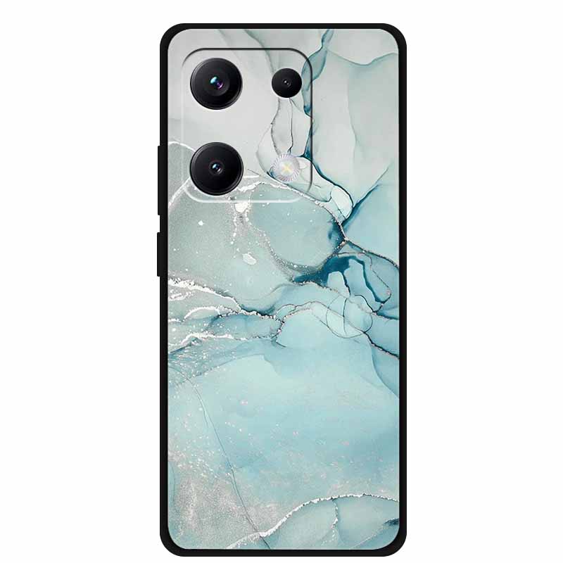 For Redmi Note 14S Case Note14S Marble Back Soft Cover Bumper TPU Phone Case For Xiaomi Redmi Note 14 S Silicone Shells Funda