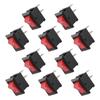 Power Switch For Appliances Compact Design DIY Switch Red Small Appliance Switch Temperature Range -30 C To 85 C