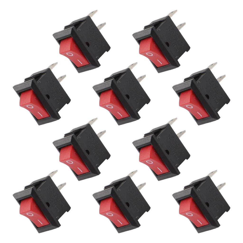 Power Switch For Appliances Compact Design DIY Switch Red Small Appliance Switch Temperature Range -30 C To 85 C