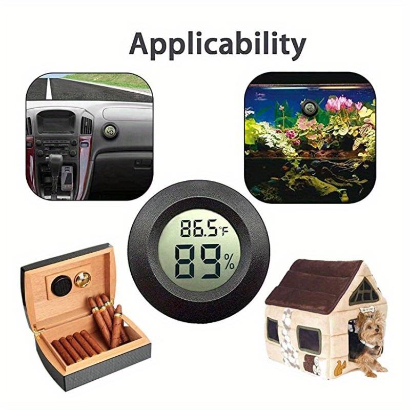 Mini LCD Digital Thermometer Hygrometer Kühlschrank Gefrierschrank Tester Temperatur Luftfeuchtigkeit Meter Detektor