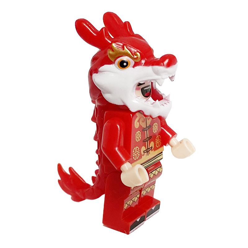 Ninja Warrior Superhero Military Doll Building Block Toy