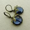 Vintage Dragonfly Moonstone Earrings for Women - Antique-Style Jewelry