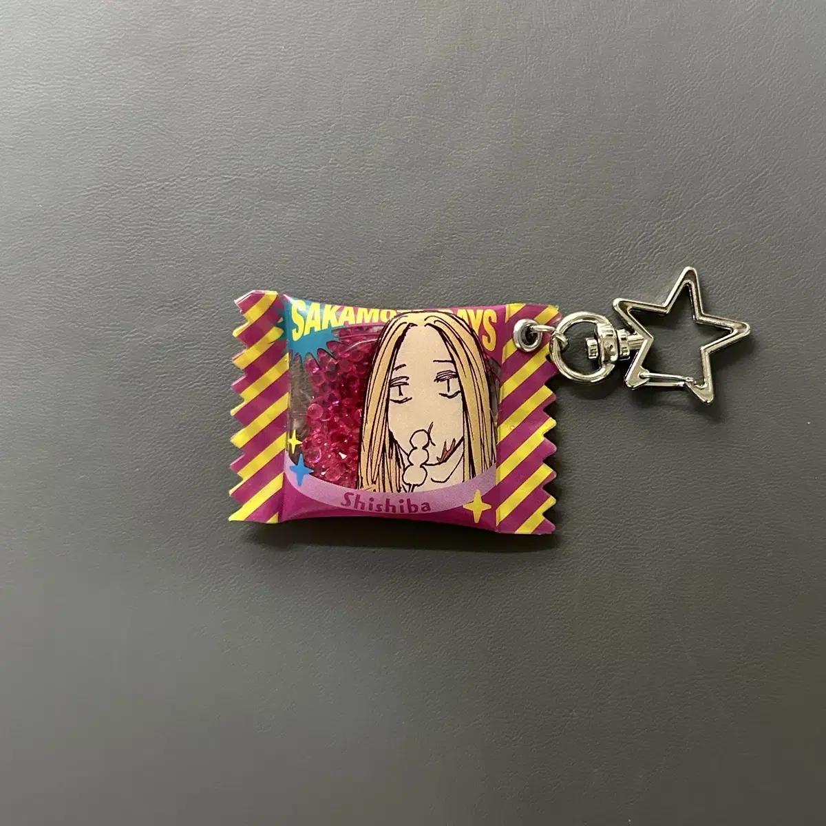 

Hazo Sakamoto Days Shishiba Shaka Shaka Key Ring