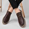 Casual Business Shoes Genuine Leather Men Oxfords Shoes Handmade Italian Mens Luxury Brand Moccasins Leisure Male