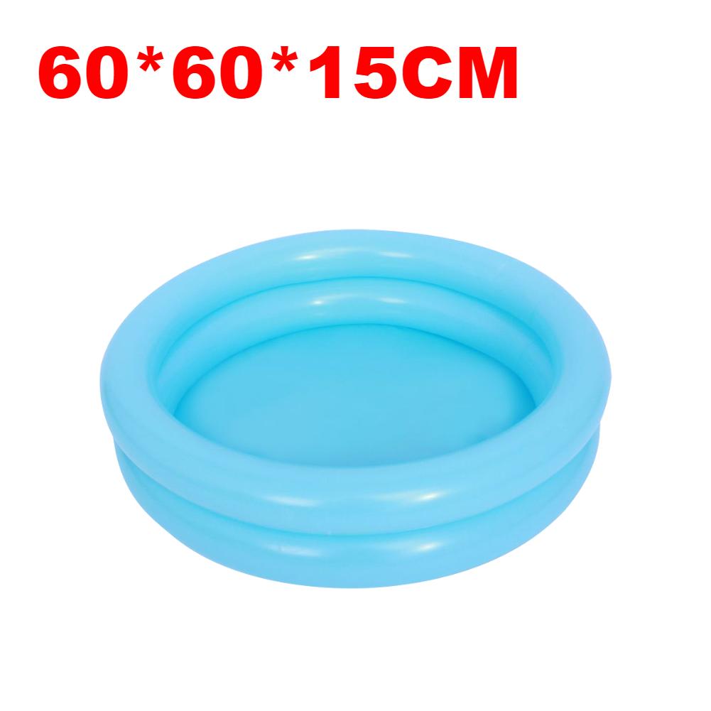 

Летний детский надувной бассейн, портативный детский открытый детский бассейн, 60 см, круглый детский бассейн для ванной, кольцо для плавания, игрушки