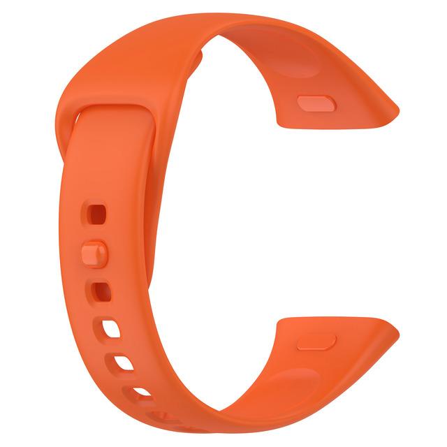 Оригинальный ремешок для Redmi Watch 3 силиконовый браслет ремешок для часов ремешок для умных часов redmi watch 3 оранжевый