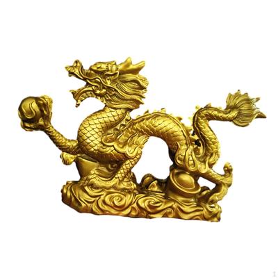 Chinesische Drachenfigur zur Schreibtischaufstellung