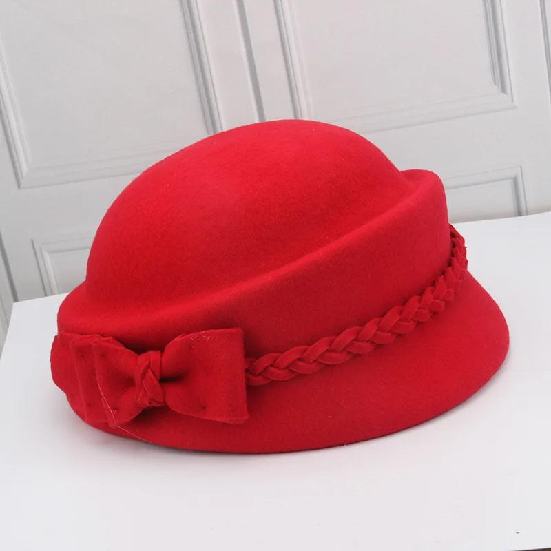 2025 100% шерстяной берет зимние береты женские зимний фетровый берет Цветочный Женский Фетровый Французский Берет Шапка фетровая шляпа Шапка Зимний Цветок M 56-58cm