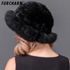 Quality Primacy Hat Real Fur Hats Winter Warm Fur Hat Fox Mink