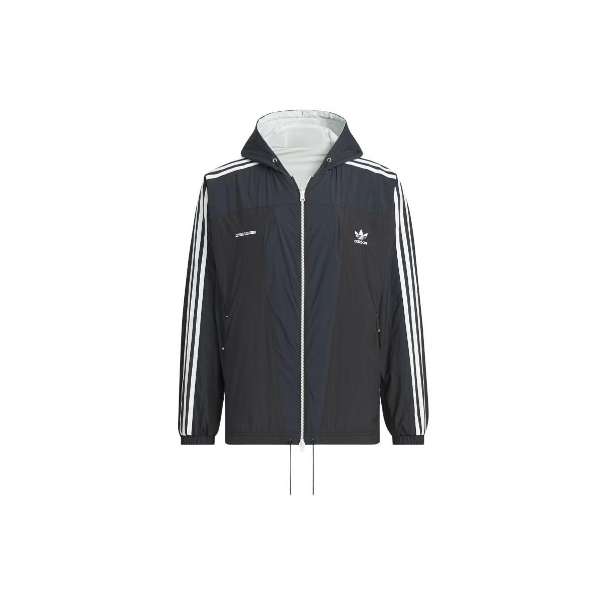 Adidas Originals x YESEYESEE Jackets Coats Men s Black/Crystal Jade JN5816 XXL