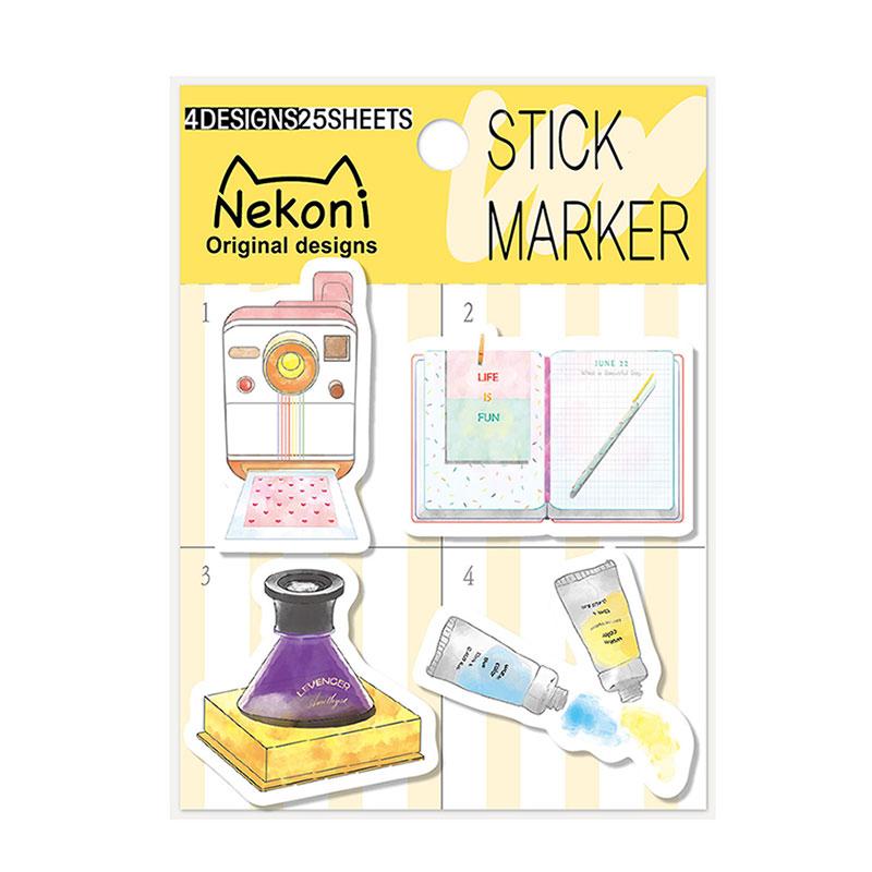 1-Pack Japanese and Korean Style Creative Starry Planet Series Round Memo Pad Memo Pad Notebook Office Notes Stationery