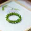 Xirui Natural Jade Stretch Ring – Original Design Retro Jewelry for Women